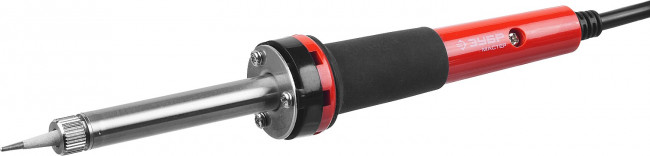 Паяльная станция ЗУБР "МАСТЕР" аналоговая, диапазон 100-450°C, с подставкой под паяльник, 2-х компонентная рукоятка, 48Вт, ( 55332 ) Паяльная станция ЗУБР "МАСТЕР" аналоговая, диапазон 100-450°C, с подставкой под паяльник, 2-х компонентная рукоятка, 48Вт, ( 55332 )