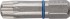 Биты ЗУБР "ЭКСПЕРТ" торсионные кованые, обточенные, хромомолибденовая сталь, тип хвостовика C 1/4", T30, 25мм, 2шт  ,  ( 26015-30-25-2 )