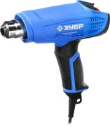 Фен технический (строительный), ЗУБР Профессионал ФТ-П1800, керам. изолятор, электр. регул. темп-ры, 2 режима: 80-550град, 350/550 л/мин, 1800Вт,  ( ФТ-П1800 )
