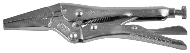 Зажим ЗУБР "ЭКСПЕРТ" ручной, с удлиненными губками из кованой Cr-V стали, для мест с ограниченным доступом, 150мм,  ( 22511-15 )