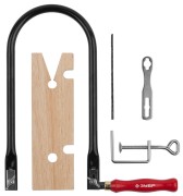 Набор ЗУБР "МАСТЕР" для выпиливания: Лобзик ручной,полотна по дереву,струбцина,затяжной ключ,направляющий упор,10пред  ,  ( 15310-H10 )