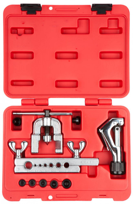 Набор ЗУБР "МАСТЕР" УНИВЕРСАЛ для резки, развальцовки и расширения под пайку труб с толщиной стенки до 1мм, в боксе,  ( 23616-H10 )