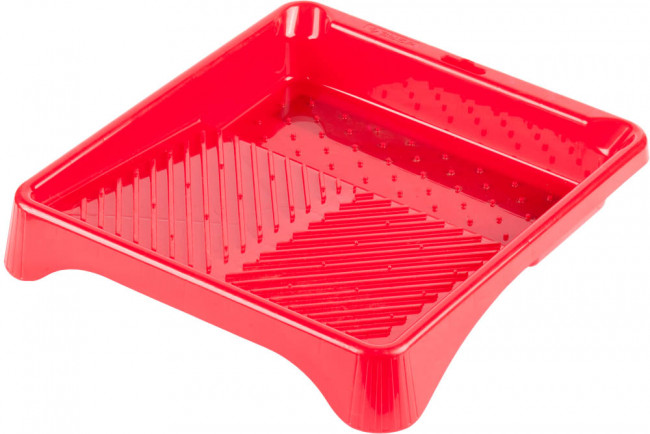 Ванночка ЗУБР малярная пластмассовая, для валиков до 210 мм, 280х300мм, 0,6 л,  ( 06055-21 )