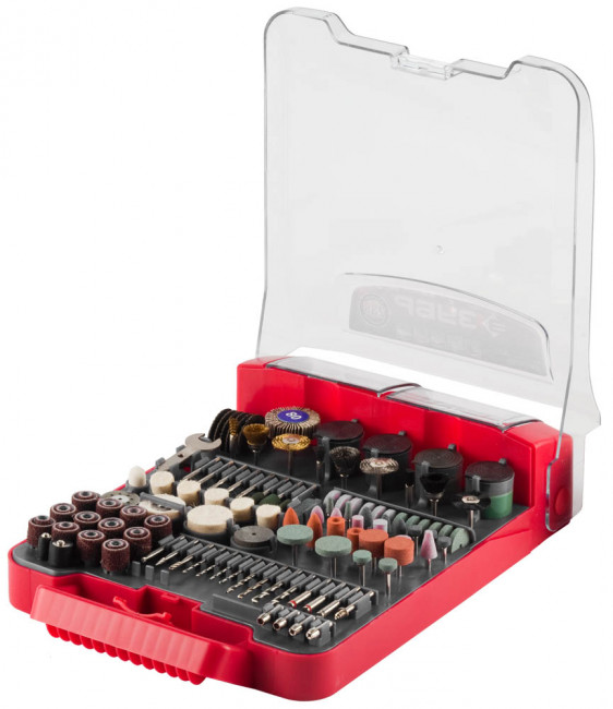 Набор мини-насадок ЗУБР для гравировальных машин, 238 предметов,  ( 35902-H238 )