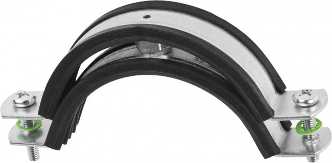 Хомут трубный с гайкой, 3", 1шт, оцинкованный, ЗУБР, ( 37850-83-95-1 ) Хомут трубный с гайкой, 3", 1шт, оцинкованный, ЗУБР, ( 37850-83-95-1 )