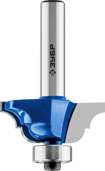 Фреза кромочная калевочная №4, D= 33,3мм, рабочая длина-13мм, радиус-5мм, хв.-8мм, d-12,7мм, ЗУБР Профессионал, ( 28705-33.3 ) Фреза кромочная калевочная №4, D= 33,3мм, рабочая длина-13мм, радиус-5мм, хв.-8мм, d-12,7мм, ЗУБР Профессионал, ( 28705-33.3 )