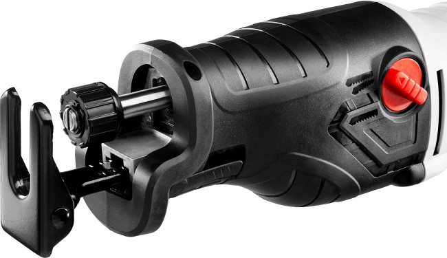 Пила сабельная (электроножовка), ЗУБР ЗПС-1400 Э, 1400 Вт, 0-2800 ход/мин, рез 255 мм (дерево), 20 мм (сталь), ход штока 32 мм, маятник. ход,  ( ЗПС-1400 Э )