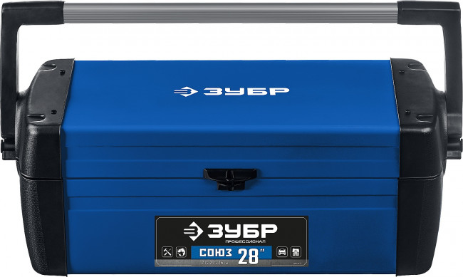 Ящик для инструмента "СОЮЗ-28" металлический, ЗУБР Профессионал