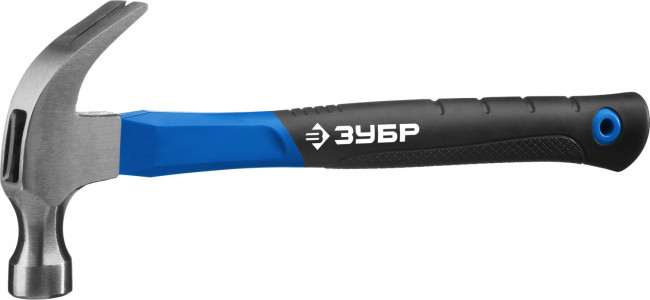 ЗУБР Профессионал 450 г молоток-гвоздодёр цельнокованый столярный ( 20235-450_z01 ) ЗУБР Профессионал 450 г молоток-гвоздодёр цельнокованый столярный ( 20235-450_z01 )