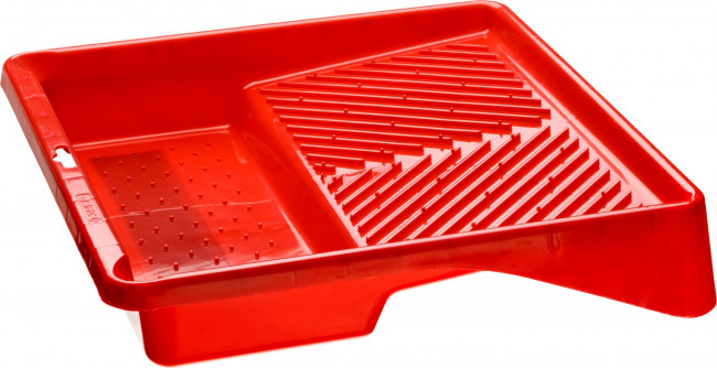 Ванночка ЗУБР малярная пластмассовая, для валиков до 270 мм, 360х360мм, 1,3л, ( 06055-27 ) Ванночка ЗУБР малярная пластмассовая, для валиков до 270 мм, 360х360мм, 1,3л, ( 06055-27 )