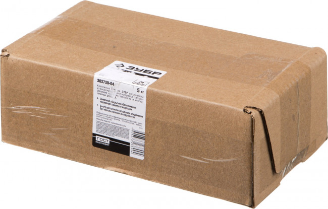 Гайка DIN 315 барашковая, M4, 5 кг, оцинкованная, ЗУБР,  ( 303730-04 )