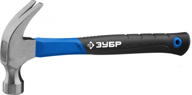 ЗУБР Профессионал 560 г молоток-гвоздодёр цельнокованый столярный ( 20235-560_z01 ) ЗУБР Профессионал 560 г молоток-гвоздодёр цельнокованый столярный ( 20235-560_z01 )