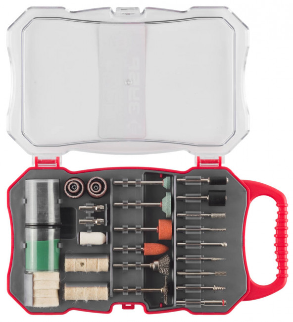 Набор мини-насадок ЗУБР для гравировальных машин, 70 предметов ,  ( 35906-H70 )