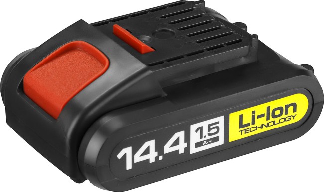Аккумуляторная батарея "М1" 14.4 В, Li-Ion, 1.5 Ач, ЗУБР,  ( АКБ-14.4-Ли 15М1 )