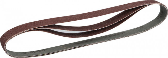 Лента ЗУБР "МАСТЕР" шлифовальная универсальная бесконечная для ЗШС-330, основа-х/б ткань, 25х762мм, Р60, 3шт  ,  ( 35547-060 )