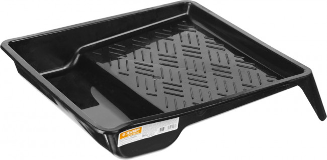 Ванночка малярная ЗУБР "СТАНДАРТ" пластмассовая, для валиков до 210 мм, 290х270мм, 0,25 л,  ( 06052-29-27 )