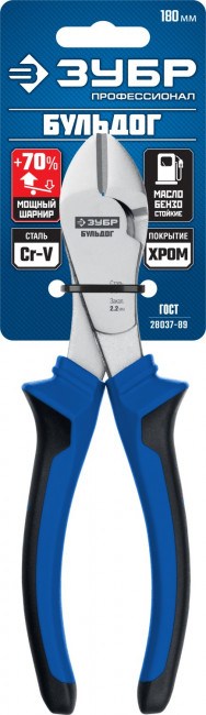 Бокорезы усиленные "БУЛЬДОГ", эксцентр.располож.шарнира, особостойкое спец.покрытие Н12Х1(никель/хром), двухкомп рукоятки, 170мм, ЗУБР Профессионал ( 2201-6-17_z02 ) Бокорезы усиленные "БУЛЬДОГ", эксцентр.располож.шарнира, особостойкое спец.покрытие Н12Х1(никель/хром), двухкомп рукоятки, 170мм, ЗУБР Профессионал ( 2201-6-17_z02 )