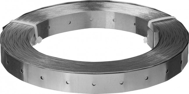 Перфорированная тарная лента ПТЛ, 20х0.55мм, 25м, ЗУБР, ( 310248 )