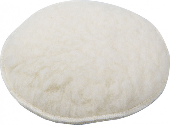 Полировальная насадка ЗУБР из натурального меха на липучке, 125мм,  ( 3596-125 )