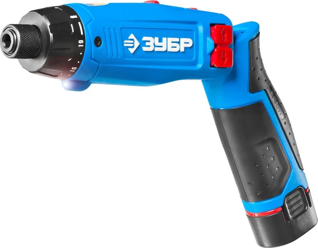 Отвертка-трансформер аккумуляторная, 7.2 В,  Li-Ion PRO, 2АКБ, ЗУБР Профессионал,  ( ЗО-7.2-Ли КН )