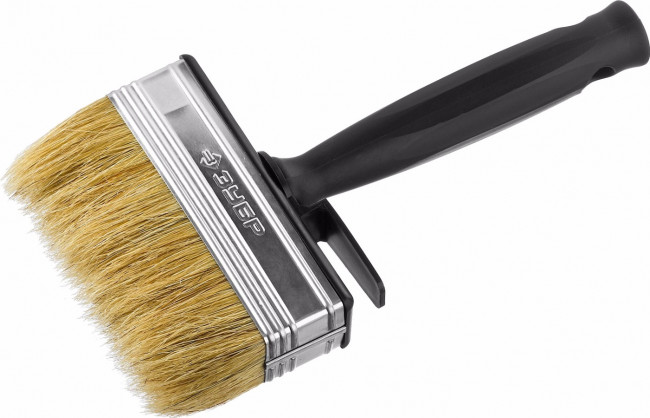 Кисть-макловица ЗУБР "ОПТИМА", светлая щетина, пластмассовый корпус, 30х100мм,  ( 01802-10 )