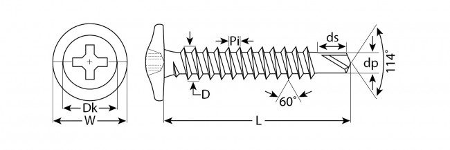 Саморезы ПШМ-С со сверлом для листового металла, 25 х 4.2 мм, 400 шт, RAL-8017 шоколадно-коричневый, ЗУБР,  ( 300211-42-025-8017 )