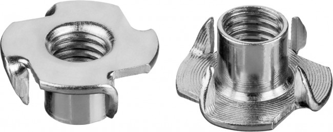 Гайка врезная, M6x9мм, 5 кг (1330 шт.), оцинкованная, ЗУБР, ( 303780-06 )