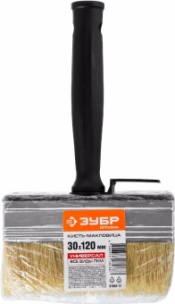Кисть-макловица ЗУБР "ОПТИМА", светлая щетина, пластмассовый корпус, 30х120мм,  ( 01802-12 )