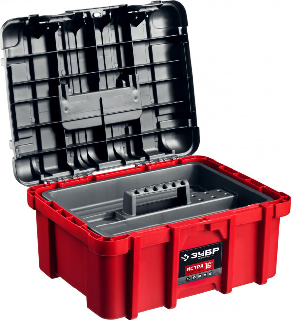 Ящик для инструмента "ИСТРА-16" пластиковый, ЗУБР Профессионал ( 38132-16_z01 )
