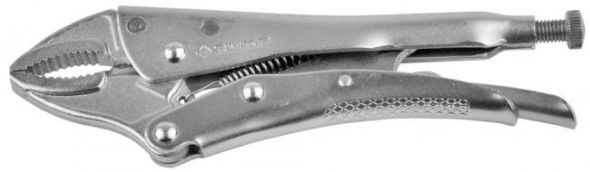 Зажим ЗУБР "ЭКСПЕРТ" ручной,универс,для круглых,профилированных и плоских деталей,губки из кованой Cr-V стали,180мм,  ( 22510-18 )