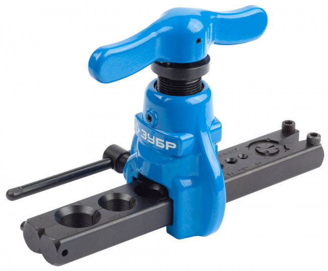 Развальцовка ЗУБР "ЭКСПЕРТ" эксцентрик, для труб из цв Me с толщ стенки до 1мм,1/8",3/16",1/4",5/16",3/8",1/2",5/8",3/4",  ( 23612-3/4 )