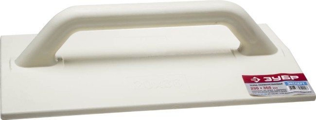 Терка ЗУБР "ЭКСПЕРТ" полиуретановая, 200х360мм, ( 08130-20-36 ) Терка ЗУБР "ЭКСПЕРТ" полиуретановая, 200х360мм, ( 08130-20-36 )