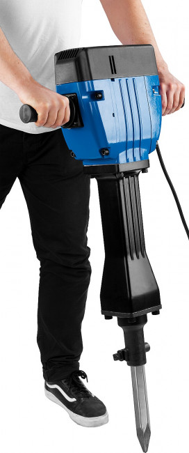 Молоток отбойный "Бетонолом", ЗУБР Профессионал ЗМ-60-2200 ВК, HEX28, 60 Дж, 30 кг, 950 уд/мин, 2200 Вт, АВТ, кейс,  ( ЗМ-60-2200 ВК )