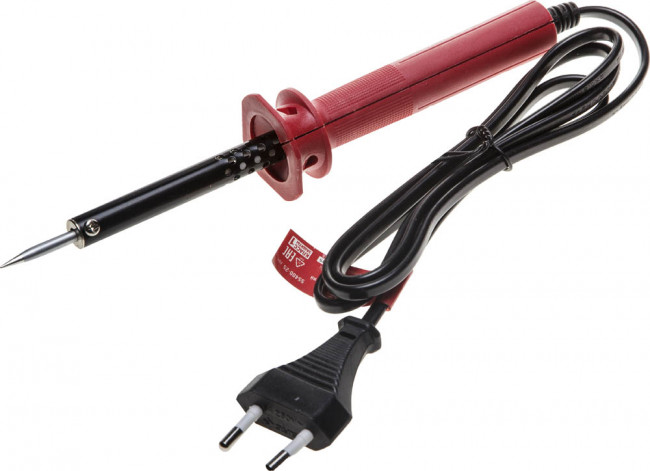 Электропаяльник ЗУБР "МАСТЕР" с пластмассовой рукояткой и долговечным жалом, форма конус, 25Вт,  ( 55400-25_z01 ) Электропаяльник ЗУБР "МАСТЕР" с пластмассовой рукояткой и долговечным жалом, форма конус, 25Вт,  ( 55400-25_z01 )