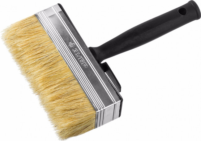 Кисть-макловица ЗУБР "ОПТИМА", светлая щетина, пластмассовый корпус, 40х140мм,  ( 01802-14 )