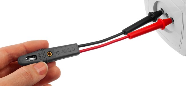 Пробник ЗУБР "МАСТЕР", 80-500В, 190мм,  ( 25702 )