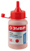 Краска ЗУБР разметочная для строительных работ, красная, 50г,  ( 4-06405-2_z01 )
