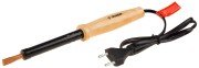 Электропаяльник ЗУБР "МАСТЕР"с деревянной рукояткой и долговечным жалом, форма клин, 100Вт,  ( 55405-100_z01 )