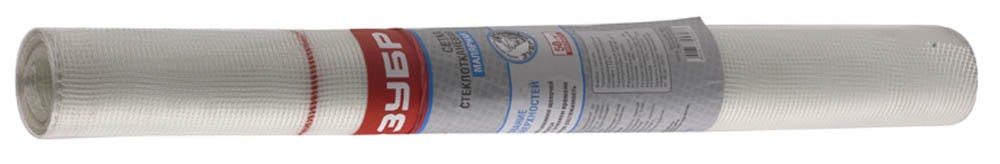 Сетка армировочная стеклотканевая, малярная, яч. 2х2 мм, 50см х 10м, ЗУБР,  ( 1242-050-10 ) Сетка армировочная стеклотканевая, малярная, яч. 2х2 мм, 50см х 10м, ЗУБР,  ( 1242-050-10 )