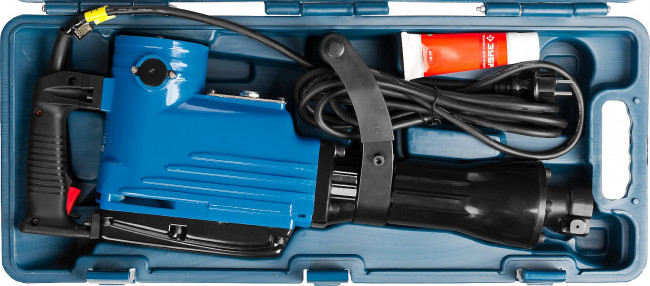 Молоток отбойный "Бетонолом", ЗУБР Профессионал ЗМ-40-1700 К, HEX30, 40 Дж, 17 кг, 1400 уд/мин, 1700 Вт, кейс,  ( ЗМ-40-1700 К )