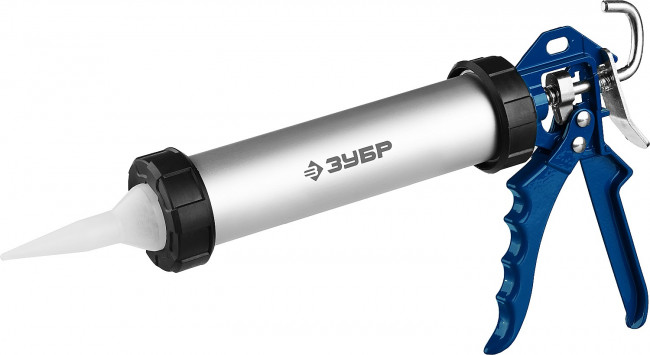 Пистолет для герметика ЗУБР "ПРОФЕССИОНАЛ", закрытый, алюминиевый корпус, 310 мл, ( 06633-31 ) Пистолет для герметика ЗУБР "ПРОФЕССИОНАЛ", закрытый, алюминиевый корпус, 310 мл, ( 06633-31 )
