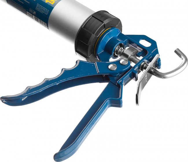 Пистолет для герметика ЗУБР "ПРОФЕССИОНАЛ", закрытый, алюминиевый корпус, 310 мл, ( 06633-31 ) Пистолет для герметика ЗУБР "ПРОФЕССИОНАЛ", закрытый, алюминиевый корпус, 310 мл, ( 06633-31 )