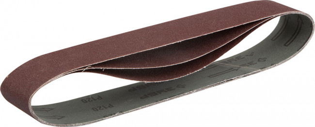 Лента шлифовальная универсальная ЗУБР "МАСТЕР" бесконечная на тканевой основе, для ЗТШМ-150/686, P120, 50х686мм, 3шт,  ( 35546-120 )