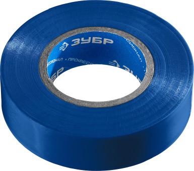 ЗУБР Электрик-20 Изолента ПВХ, не поддерживает горение, 20м (0,16x19мм), синяя ( 1234-7_z02 )