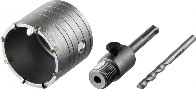 Коронка по бетону ЗУБР "МАСТЕР" с державкой SDS-Plus, 68 мм,  ( 29211-68 )