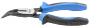 Тонкогубцы ЗУБР "ПРОФЕССИОНАЛ" "ТИТАН" изогнутые, двухкомп рукоятка, увелич передаточное усилие, повышенная износост, 160 мм,  ( 2207-4-16 )