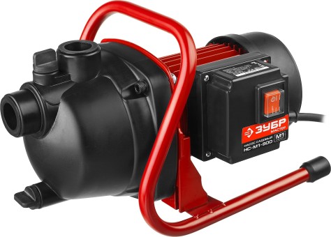 Насос ЗУБР "МАСТЕР" М1 садовый поверхностный самовсасывающий, 800Вт, пропускная способность 60л/мин, напор 40м,  ( НС-М1-800 )