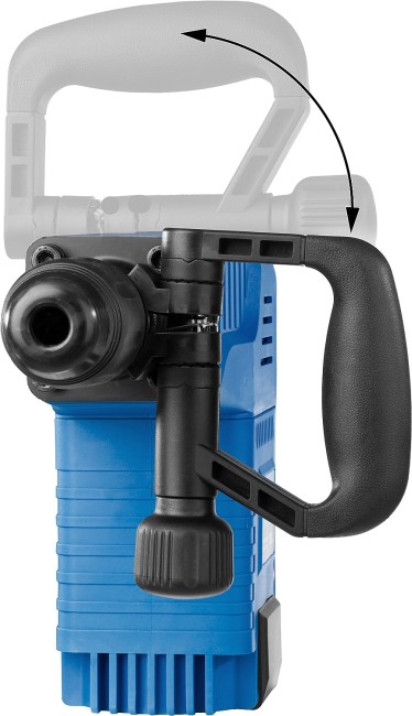 Молоток отбойный "Бетонолом", ЗУБР Профессионал, SDS-Max, 25 Дж, 10 кг, 900-2100 уд/мин, 1500 Вт, кейс,  ( ЗМ-1500ЭК )