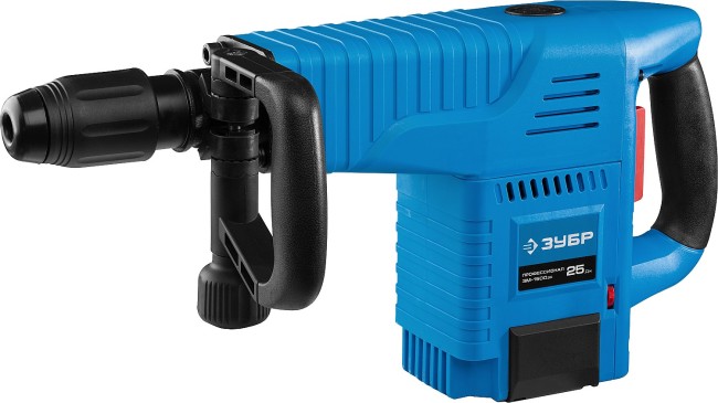 Молоток отбойный "Бетонолом", ЗУБР Профессионал, SDS-Max, 25 Дж, 10 кг, 900-2100 уд/мин, 1500 Вт, кейс,  ( ЗМ-1500ЭК )