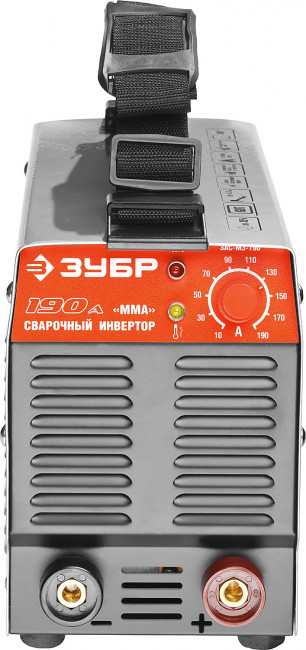 Инвертор сварочный, ЗУБР ЗАС-М3-190, М3, 190А, MMA, IGBT, ПВ-35%, Форсаж дуги, Горячий старт, 220В (мин 160В),  ( ЗАС-М3-190 ) Инвертор сварочный, ЗУБР ЗАС-М3-190, М3, 190А, MMA, IGBT, ПВ-35%, Форсаж дуги, Горячий старт, 220В (мин 160В),  ( ЗАС-М3-190 )